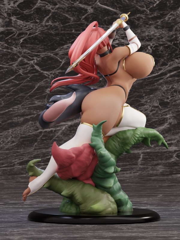 SODA Studio Tail of Desire Silver Adventurer Fire Dragon Renea Hot Sexy 1/6 Statue